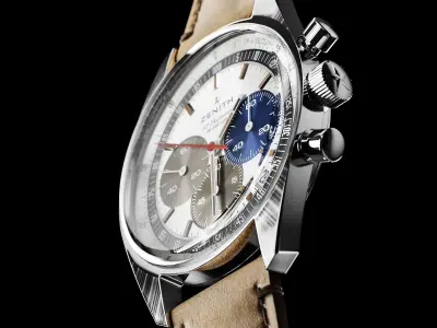 Watch Zenith Chronomaster 3D model