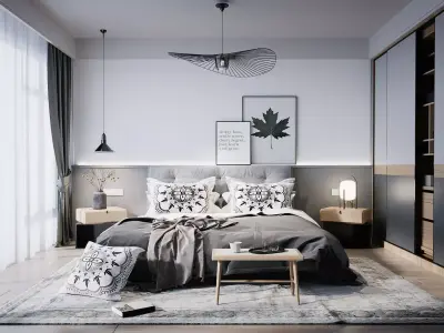 Bedroom Collection 03 For Unreal Engine 3D model