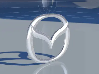 Mazda Emblem 3D model
