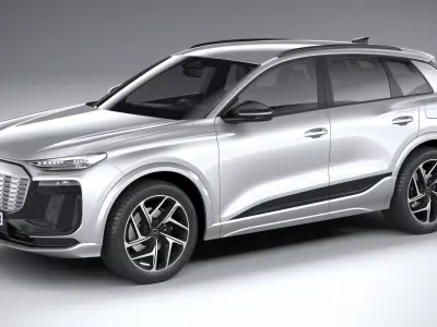 Audi Q6 e-tron 2025 3D model