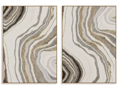 Abstract Painting Frame set 3D model 27