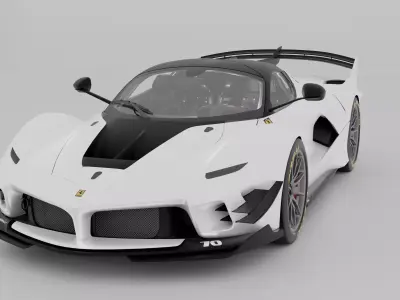 Ferrari FXXK EVO  3D model