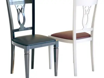 Scavolini Baccarat Dining Chair 3D model