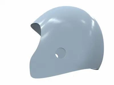 Football helmet f5 Free 3D model