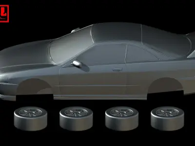 Honda Integra Type R 2nd Gen 1995-2001 3D print model