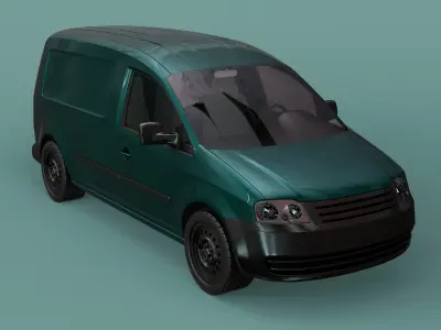 Van Car 3D model purchase
