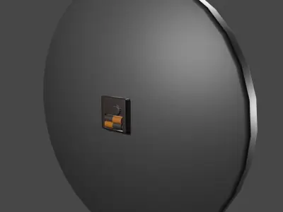Wall Clock 3D model shop