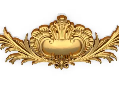 Classic decor ornament 82 3D model