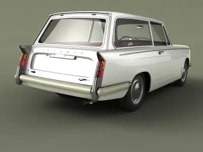 Triumph Herald 1200 Estate 3D model