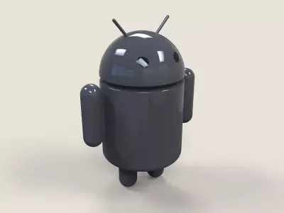 Android robot Free 3D model