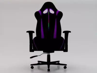 Gaming Chair 07 Low-poly 3D model
