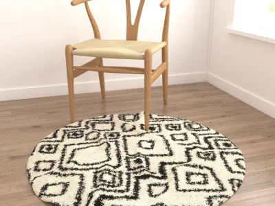 Rugs No 155 Low-poly 3D model