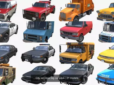 City services big car pack