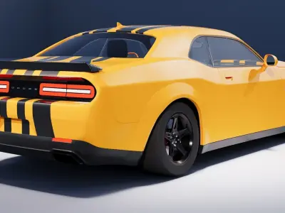 Dodge Demon SRT 3D model