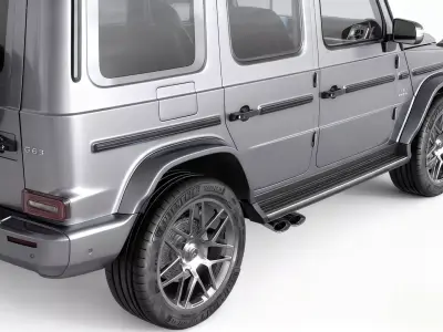 Mercedes-Benz G63 AMG V8 Biturbo G-Class  3D model