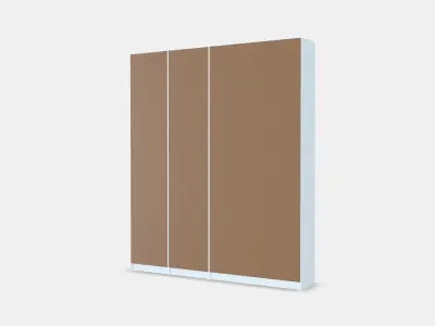 PAX 3 wardrobe frames 2 Low-poly 3D model