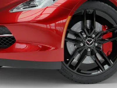 Chevrolet Stingray Corvette 3D model