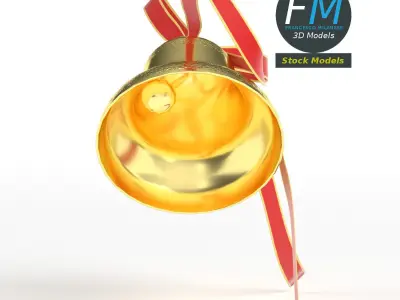 Christmas bells 3D model