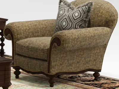 Ernest Hemingway Pauline Sofa Thomasville 3D model