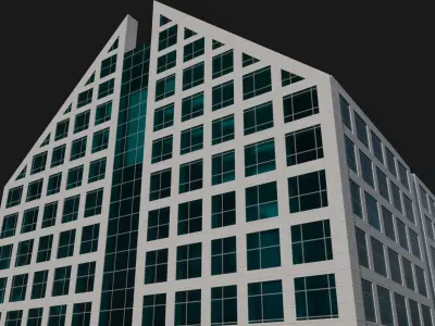 Dusit Thani Dubai Hotel 3D model