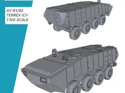 AV-81 82 Terre ICV 3D print model