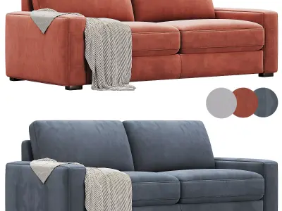 Remington Sofa 275 By Arhaus 3D model