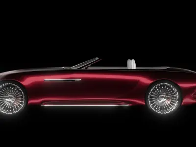 Mercedes Maybach 6 Vision Cabriolet 3D model