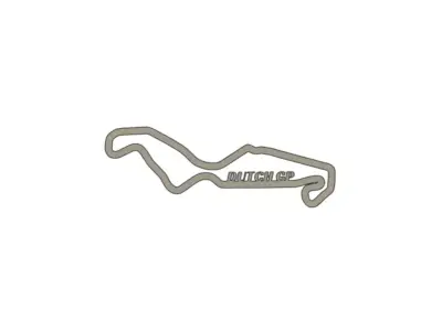 2025 Dutch MotoGP Racing Track 3D print model