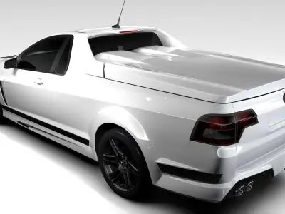 HSV Maloo R8 SV Black Gen F2 2017 3D model