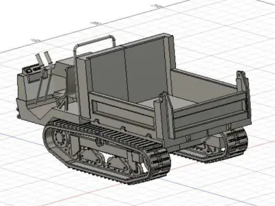 CRAWLER DUMP 143 3D PRINTABLE 3D model