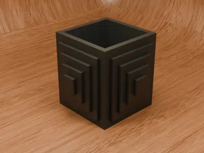 VASE 001 3D print model 3D print model