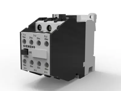 Contactor Low-poly 3D model