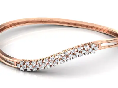 Flexure Bracelet 3D print model