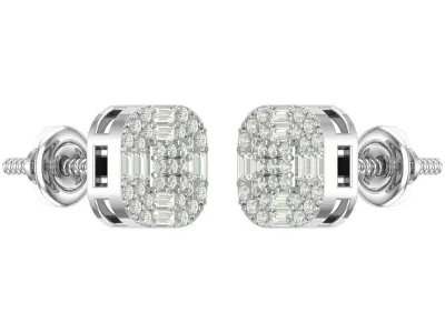 Earring 3D print model 23