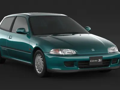 Honda Civic SI 3D model