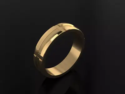 Wedding Band Collection 47 - 60 size 3D print model