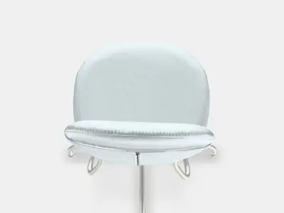 BJORKBERGET Swivel chair Low-poly 3D model