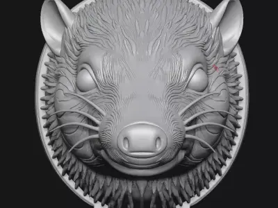 RAT sculpture 3D print model