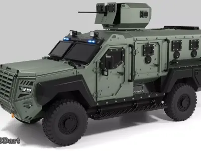 Roshel Senator 3D print model