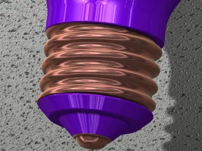 Compact fluorescent lamp Free 3D model