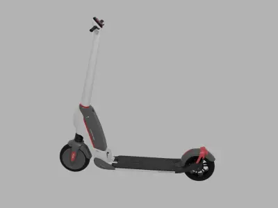 PXID Scooter  Low-poly 3D model