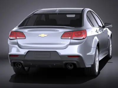 Chevrolet SS 2014 VRAY 3D model
