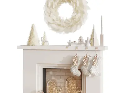Christmas set 3D model