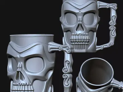 Halloween 3D Printable Collection  8 Models Set