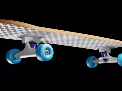 Skateboard Model 3D model
