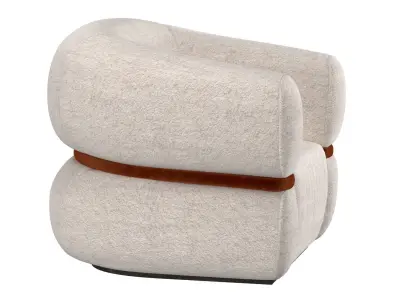 Malibu Armchair 3D model