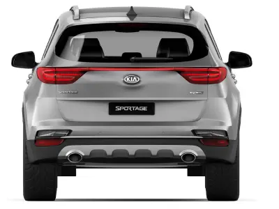 KIA Sportage GT-line 2018 3D model