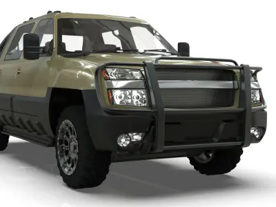 Chevrolet Avalanche 2002 3D model