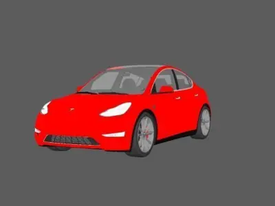 Tesla Model Y 2021 3D model by BPep