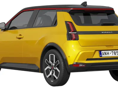 Renault 5 E-Tech 3D model